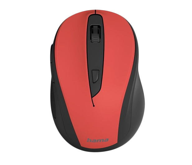 Hama Bezprzewodowa MW-400 V2 Czerwona - 1193421 - zdjęcie